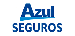 Logotipo Azul Seguros - Seguradora parceira da Corretora N&G